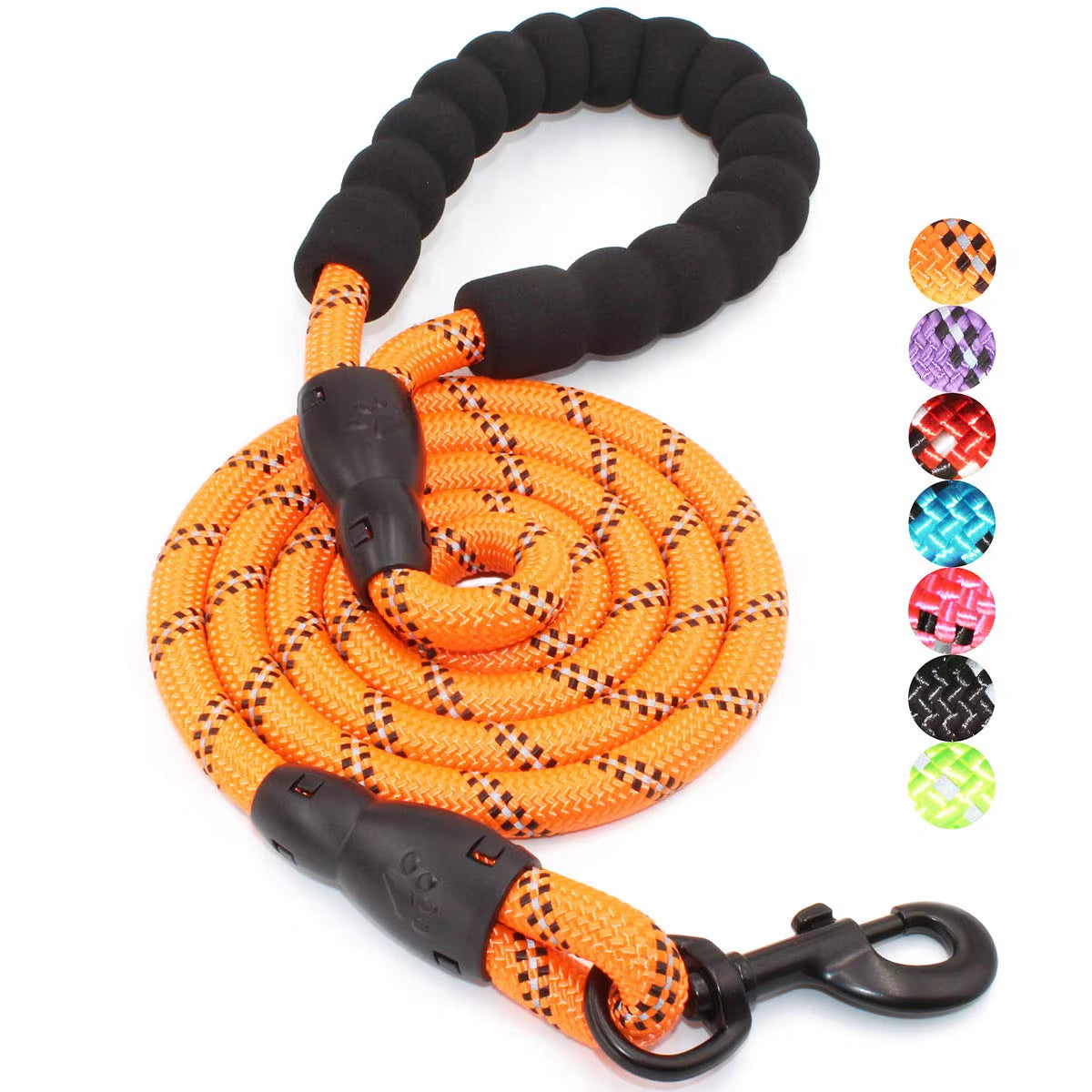 120/150/200/300CM Reflective Dog Leash Soft Handle Dog Leash Reinforced Leash for Small Medium Large Dogs Big Dog Supplies