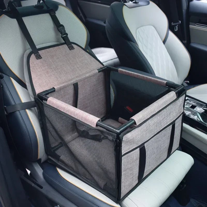 Home Furniture Travel Dog Car Seat Cover Waterproof Pet Dog Carriers Bag Cat Transport Hammock Dog Car Seat Basket for Small Med