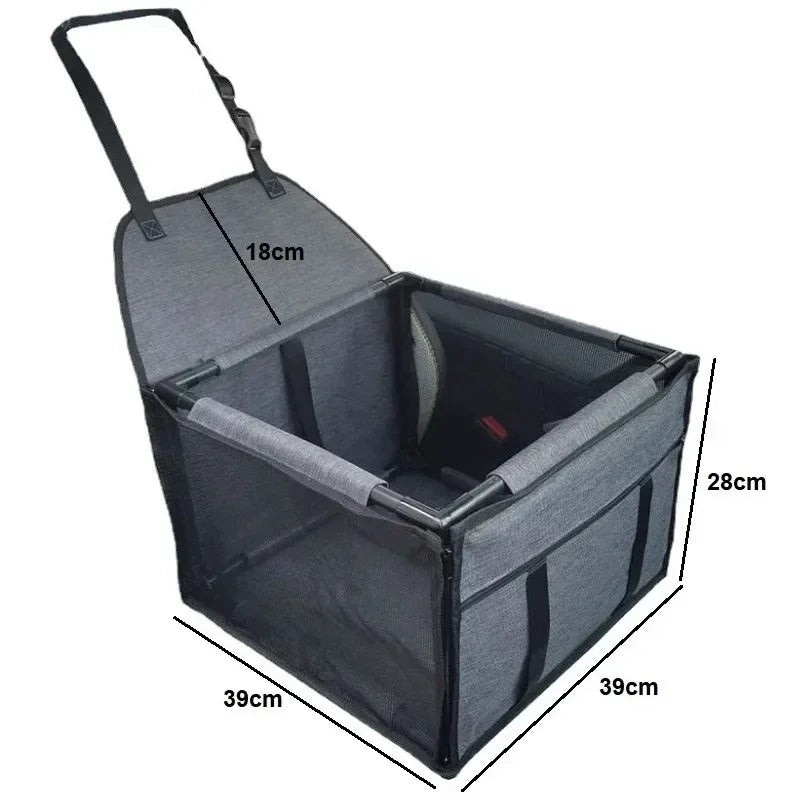 Home Furniture Travel Dog Car Seat Cover Waterproof Pet Dog Carriers Bag Cat Transport Hammock Dog Car Seat Basket for Small Med