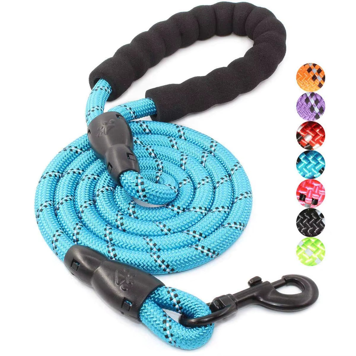 120/150/200/300CM Reflective Dog Leash Soft Handle Dog Leash Reinforced Leash for Small Medium Large Dogs Big Dog Supplies
